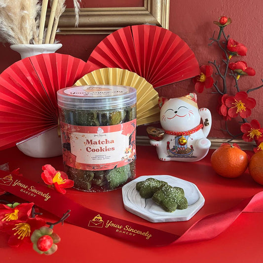 Chinese New Year Matcha Cookies (300g)