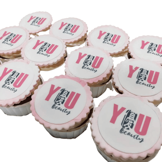 Company Logo Cupcakes (12pcs)