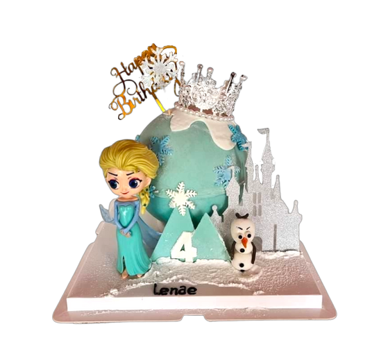 Elsa Princess And Olaf Frozen Pinata Knock Knock Cake