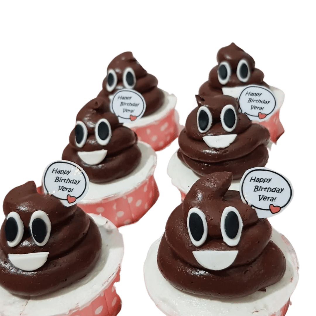 Poop Cupcakes (12pcs)