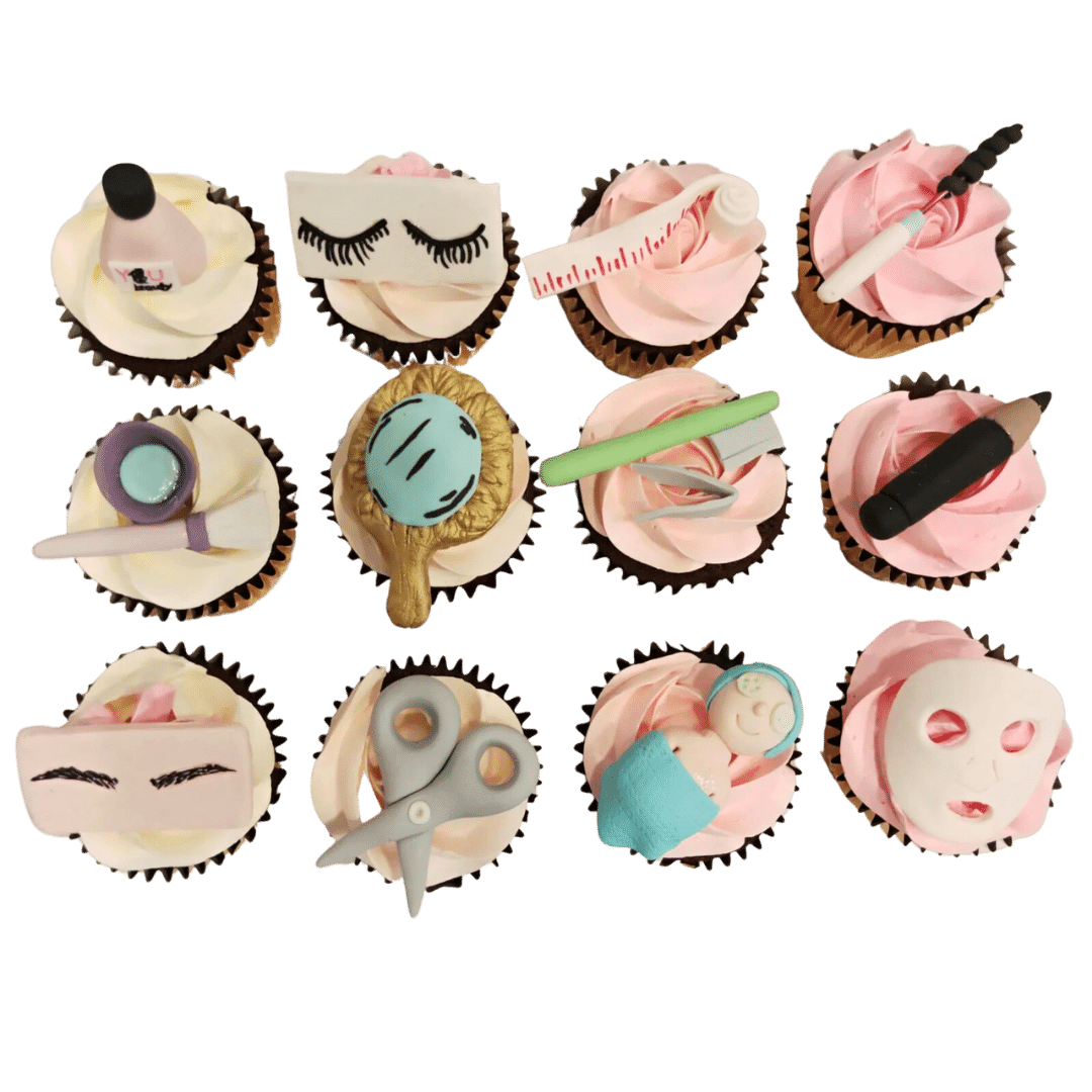Beauty Themed Cupcakes (12pcs)