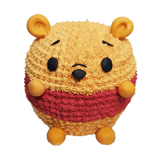 Winnie The Pooh Cream Cake