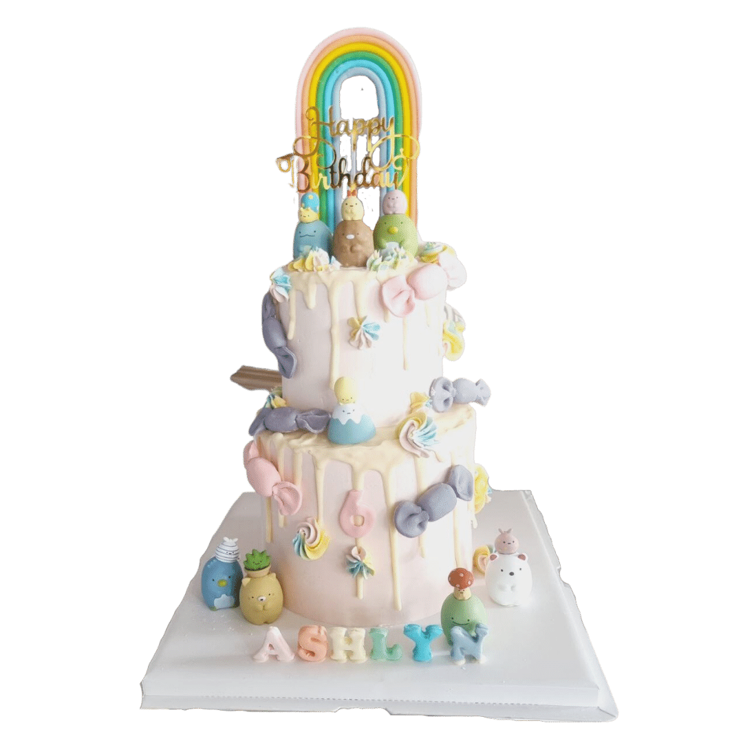 Sumiko Gurashi Rainbow Two Tier Cake