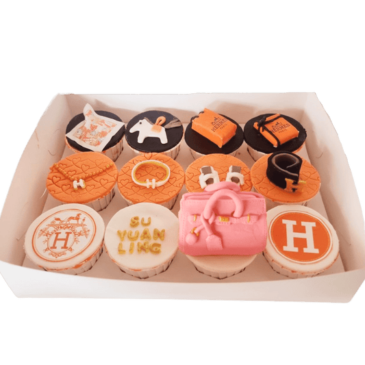 Hermes Themed Cupcakes (12pcs)