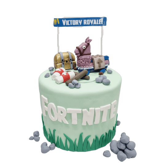 Fortnite Game Customise Cake