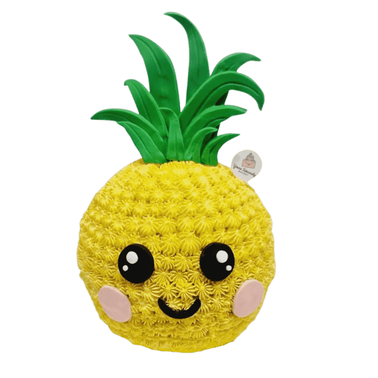 Cute Pineapple Pinata Knock Knock Cake