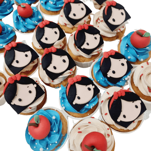 Snow White Apple Cupcakes (12pcs)