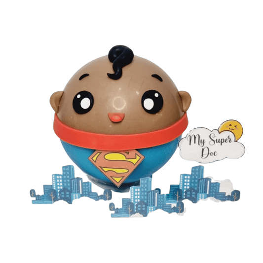 Cute Superman Pinata Knock Knock Cake