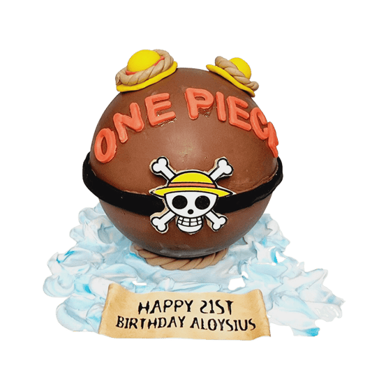 One Piece Pinata Knock Knock Cake