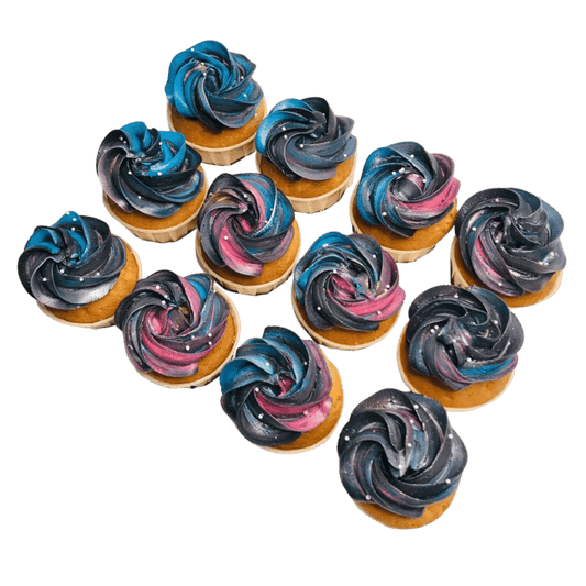Galaxy Themed Cupcakes (12pcs)