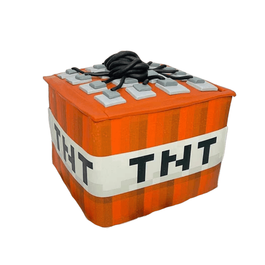 Minecraft TNT Bomb Cake