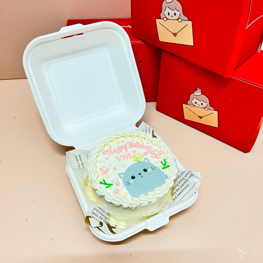 Cute Cat Bento Cake