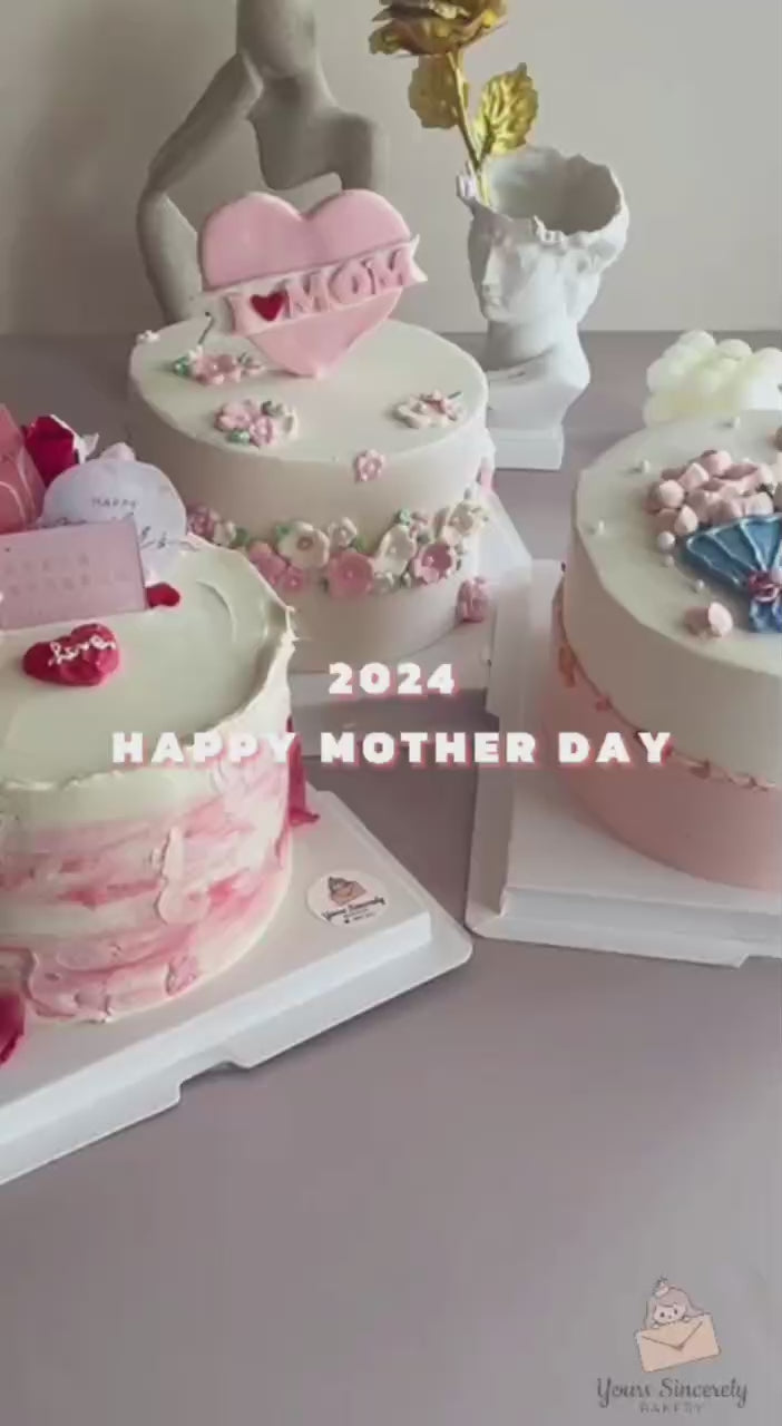 Mother's Day Burn Surprise Cake