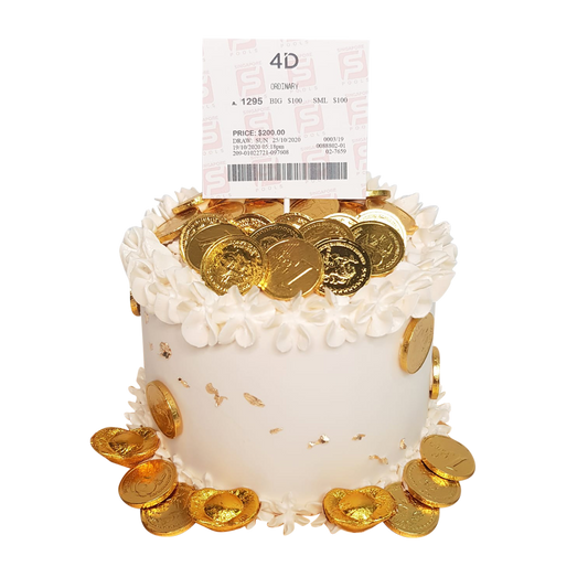 4D Simple Money Pulling Cake
