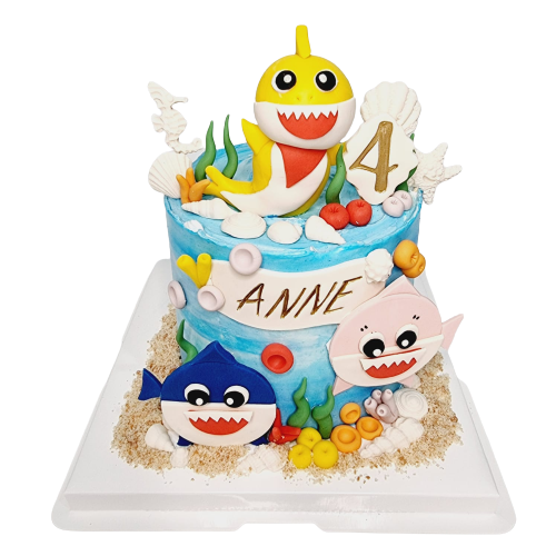 Baby Shark Customise Cake