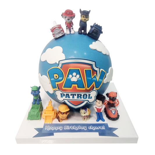 Paw Patrol Pinata Knock Knock Cake