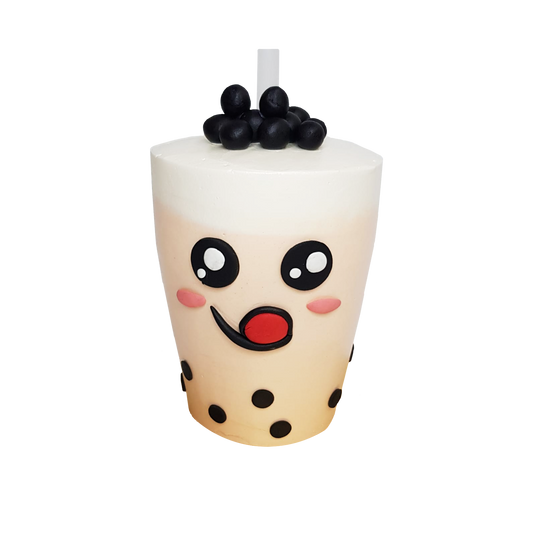 Real Bubble Tea Drink in a Cake 1