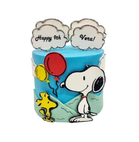Snoopy Themed Customise Cake