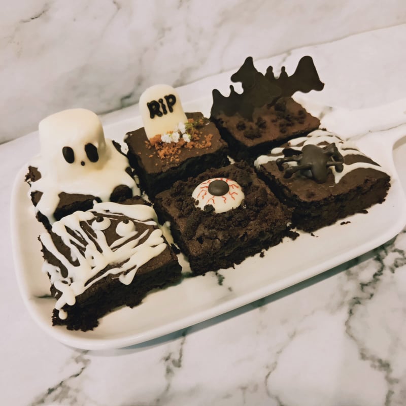 Spooky Halloween Brownies (6pcs)