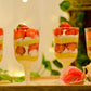 Strawberry Shortcake Champagne Glass