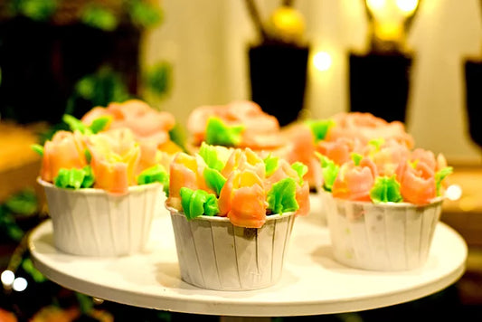 Tulip Flower Cupcakes (12pcs)